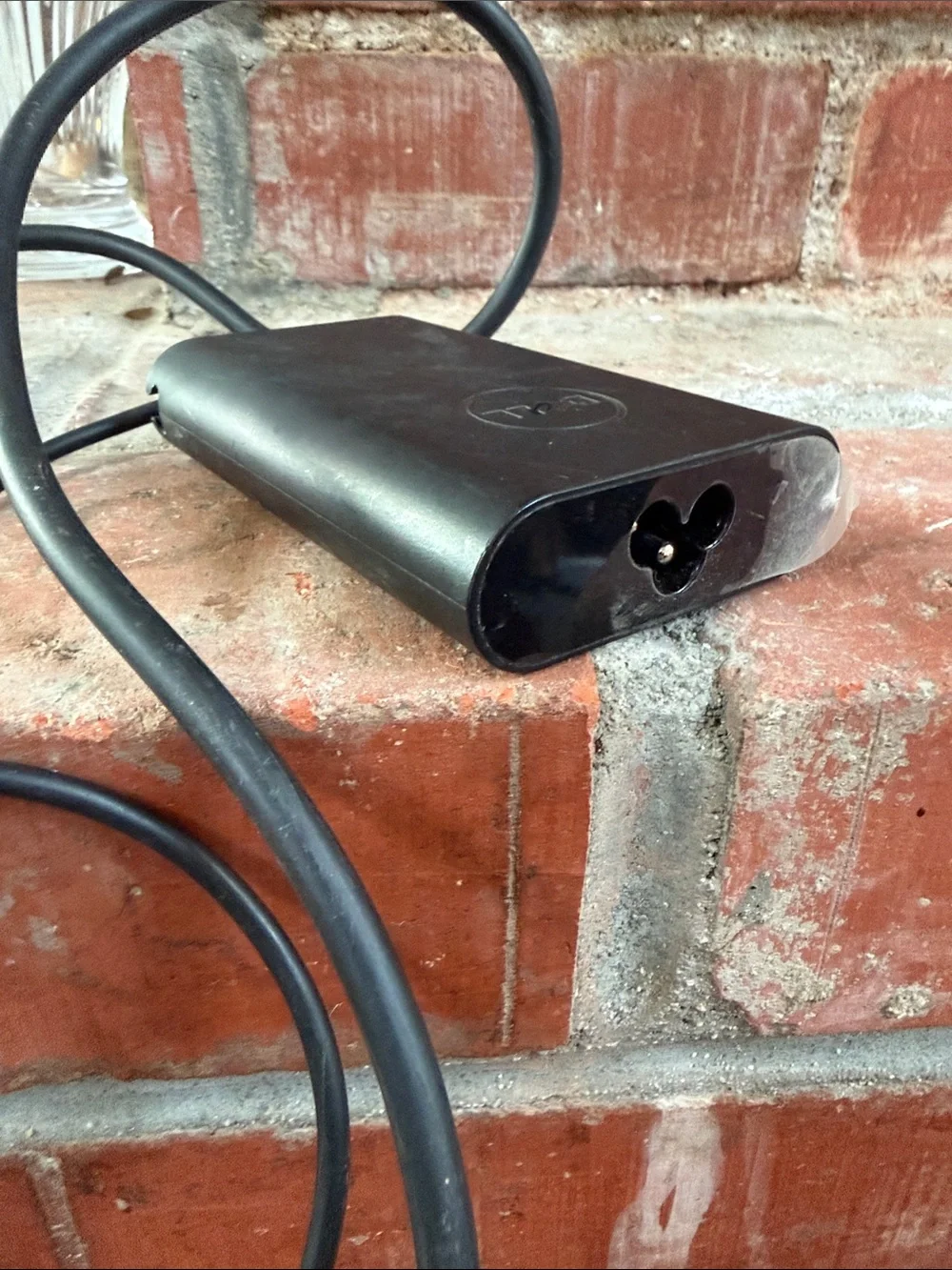 Dell Laptop Black External Power Adapter with Barrel Connector